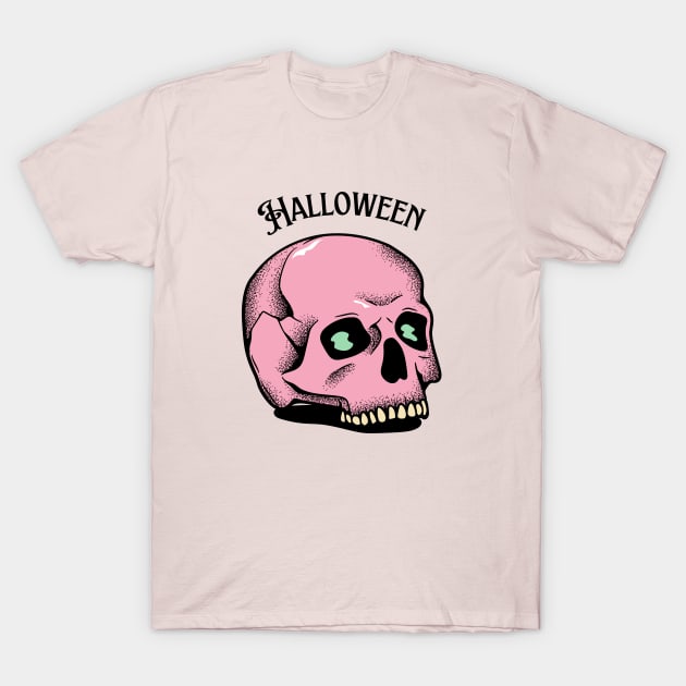 halloween skull T-Shirt by Diusse